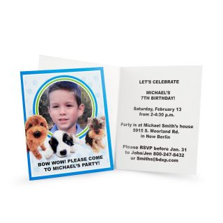 THE DOG Personalized Invitations