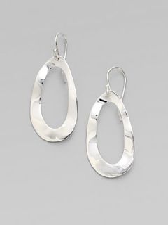 IPPOLITA Sterling Silver Oval Earrings   Silver