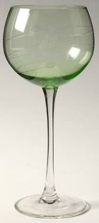 Lenox Tuscany Seasons Green Balloon Wine   Various Color Bowl, Spiral Line