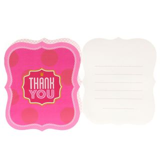 Pink Thank You Notes