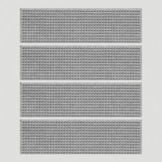 Gray Squares WaterGuard Stair Treads, Set of 4   World Market