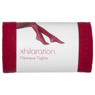 Xhilaration Juniors Fashion Tights   Cranberry Zing 1X/2X