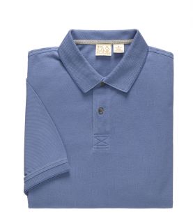 VIP Take It Easy Short Sleeve Polo by JoS. A. Bank Mens Dress Shirt