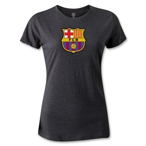 hidden Barcelona Womens T Shirt (Dark Gray)