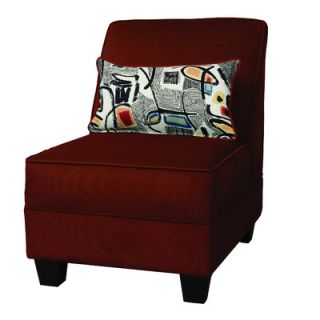 Serta Upholstery Side Chair 1650AC  Color Graham Red / Graffiti Nightflight