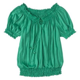 Juniors Plus Sized Knit Top   Emerald Cut 1X