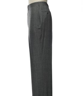 Executive Patterned Wool Plain Front Trousers  Sizes 44 48 JoS. A. Bank