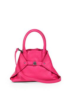 Akris Ai Mini Top Handle Bag   Pink