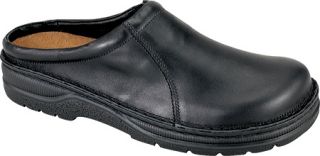 Mens Naot Bjorn   Black Matte Leather Orthotic Shoes