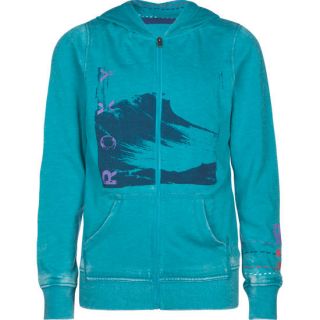 Horizon Girls Hoodie Turquoise In Sizes Small, Large, Medium, X Large For