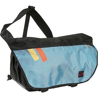 Drift Messenger Bag   Large   Black/Blue