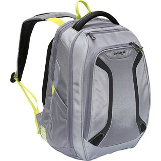 VizAir Laptop Backpack   Gunmetal/Volt Green