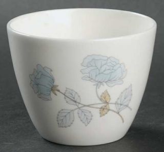 Wedgwood Ice Rose (No Trim, Coupe) Open Sugar Bowl, Fine China Dinnerware   Blue