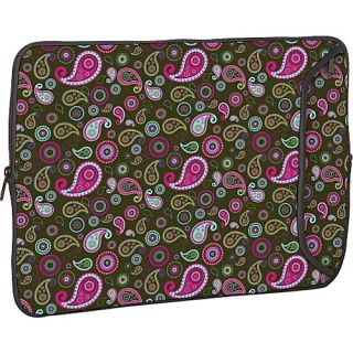 17 Designer Laptop Sleeve   Paisley 2