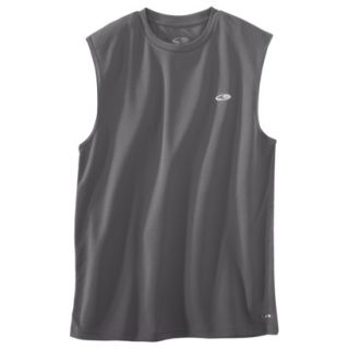 C9 by Champion Mens Tech Muscle Tee   Railroad Gray   M
