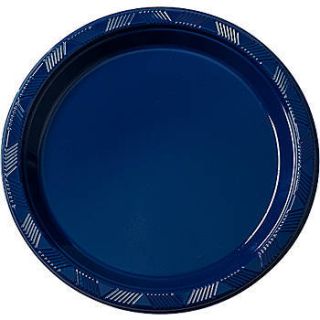 Navy Blue 10 Inch Bulk Plates