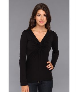 Velvet by Graham and Spencer Medana02 Womens Long Sleeve Pullover (Black)