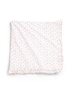 Kissy Kissy Infants Sweet Ruffled Blanket   Pink