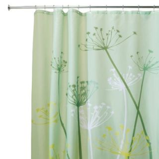 InterDesign Thistle Shower Curtain   Green (72x72)