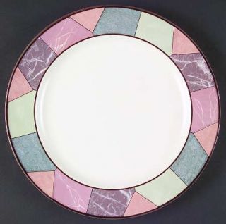 Mikasa Piazza 12 Chop Plate/Round Platter, Fine China Dinnerware   Intaglio,Mul