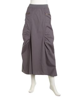 Reach Ruched Stretch Skirt, Coldwater