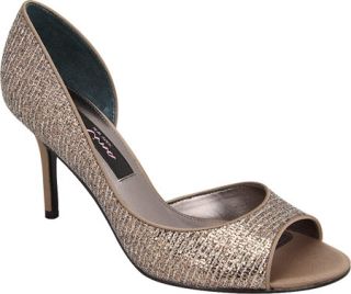 Womens Nina Fern   Bronze Glitter High Heels
