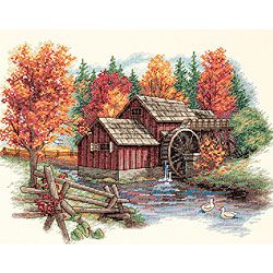 Glory Of Autumn Counted Cross Stitch Kit