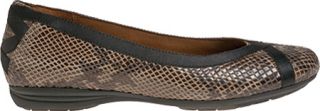 Womens Cobb Hill REVchi   Taupe Snake Full Grain Leather Casual Shoes