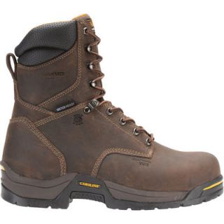 Carolina 8in. Waterproof Broad Toe EH Work Boot   Copper, Size 11 1/2 Wide,