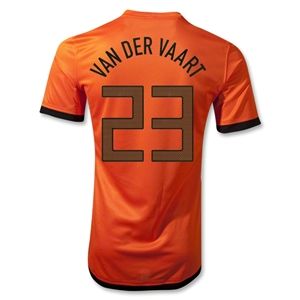 Nike Netherlands 12/14 VAN DER VAART Authentic Home Soccer Jersey