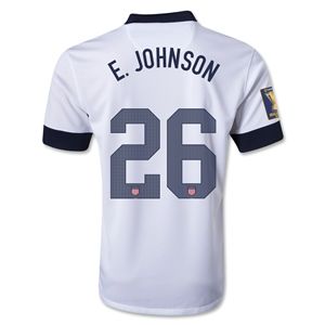 Nike USA 2013 E.JOHNSON Gold Cup Centennial Soccer Jersey