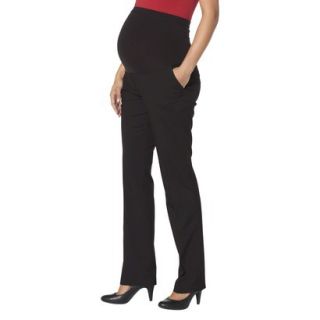 Liz Lange for Target Maternity Straight Leg Pants   Black M Long