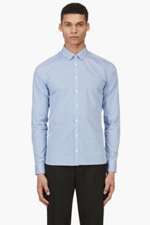 Tiger Of Sweden Blue Gingham Denzel Button Down Shirt