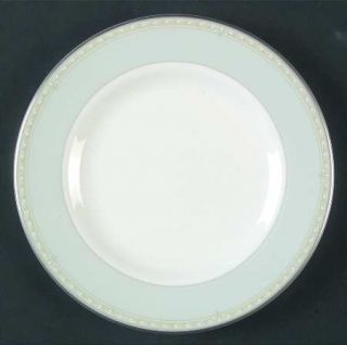 Royal Doulton Anabel Bread & Butter Plate, Fine China Dinnerware   Gray Band,Whi