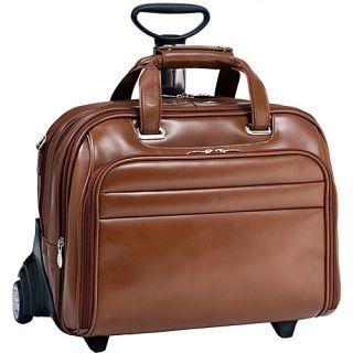 R Series Midway Leather Wheeled Laptop Case
