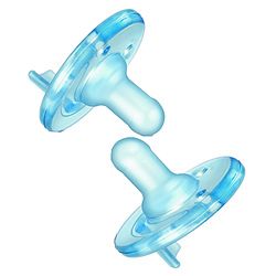 Philips Avent Blue Soothie Pacifier (pack Of 2) (BlueIncludes Two (2) pacifiersDesigned for newborns and babies without teethOne piece construction adheres to the American Academy of Pediatric guidelinesSized and shaped for babys developing mouthLatex fr