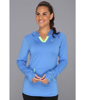 Nike Element Hoodie Womens Long Sleeve Pullover (Blue)
