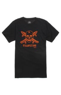 Mens Fourstar Tee   Fourstar Dressen Pirate T Shirt