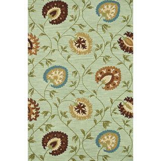 Hand tufted Tessa Mist Wool Rug (50 X 76)