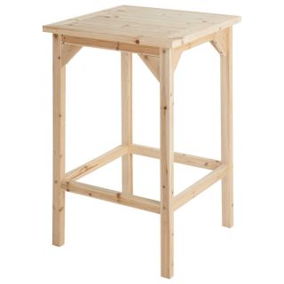 Tall Cedar/Fir Bar Table, Model SS CSN BT68