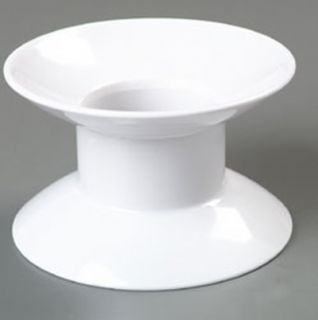 Carlisle 4 Palette Designer Plate Stand   Melamine, White