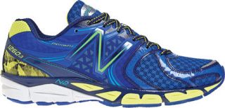 Mens New Balance M1260v3   Blue/Yellow Running Shoes