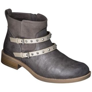 Womens Mossimo Supply Co. Katrina Ankle Boots   Grey 10