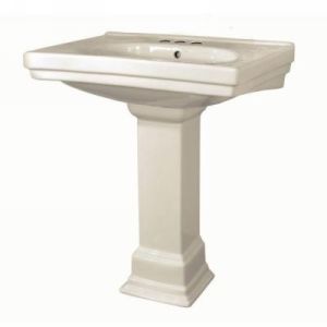 Foremost FL19508BI Structure Suite Lavatory Pedestal Sink Combo