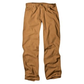 Dickies Mens Relaxed Fit Duck Jean   Brown Duck 46x32