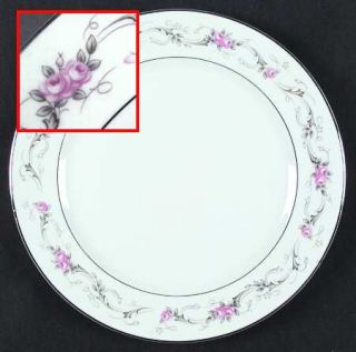 Empress (Japan) Spring Time Dinner Plate, Fine China Dinnerware   Pink Roses On