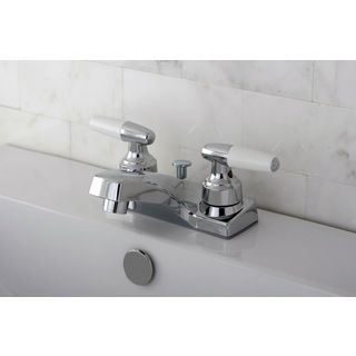 Polished Chrome Centerset Bathroom Faucet
