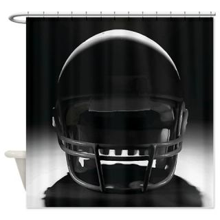  Football Helmet Shower Curtain  Use code FREECART at Checkout