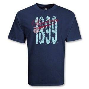 Euro 2012   Barcelona 1899 Soccer T Shirt (Navy)