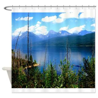  Glacier National Park 1 Shower Curtain  Use code FREECART at Checkout